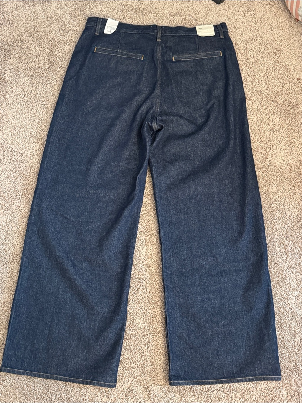 NWT Citizens of Humanity Amherst Ayla Polish Trouser Jeans Women's Size 34 - Picture 10 of 10